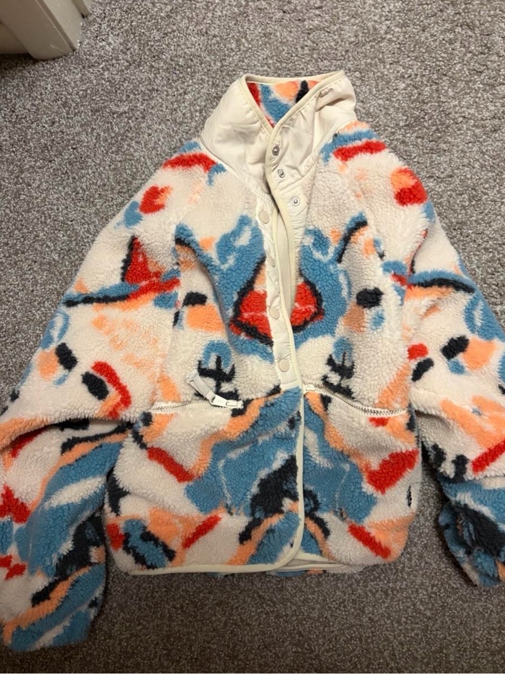 Free People Hit the Slopes Printed Jacket